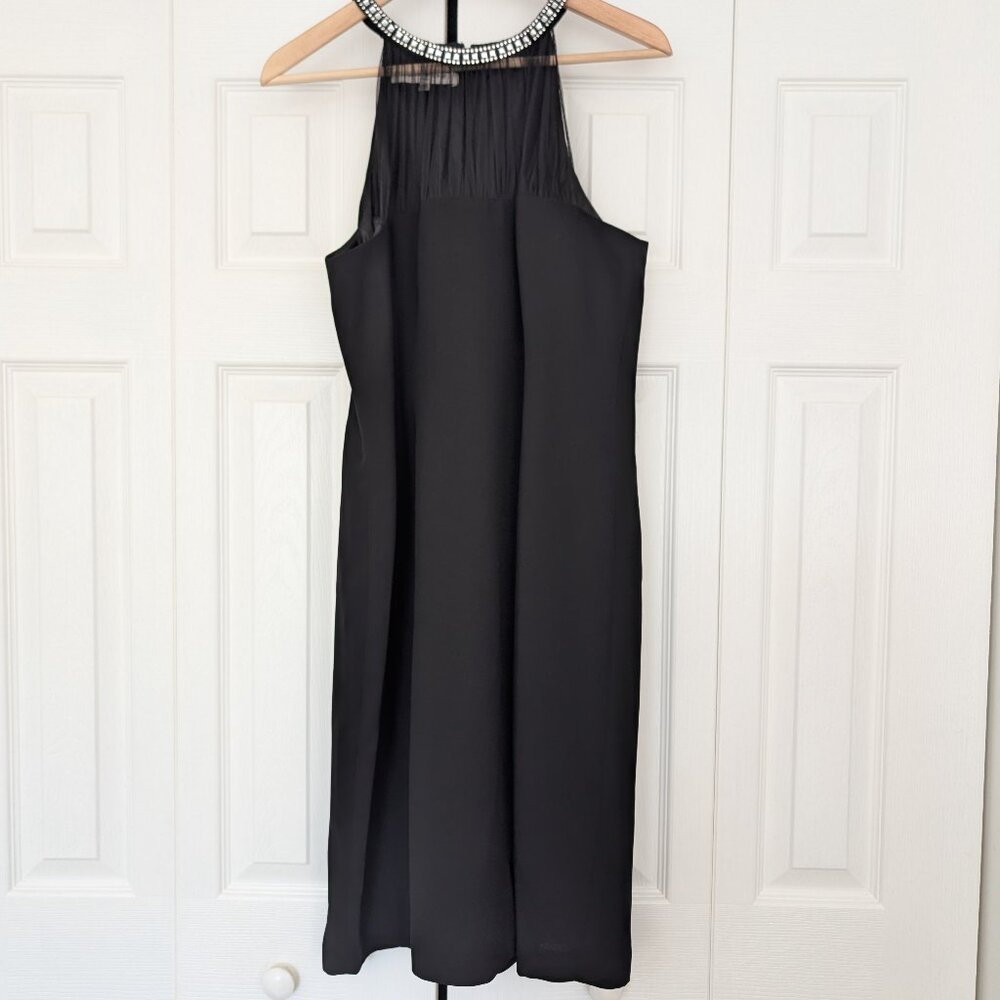 Plus Size Black Cocktail Dress Size 16 Evan-Picone NWoT